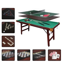 Бильярдный стол Fortuna Снукер 6фт 9 в 1 с комплектом аксессуаров Бильярдный стол Fortuna Снукер 6фт 9 в 1 с комплектом аксессуаров