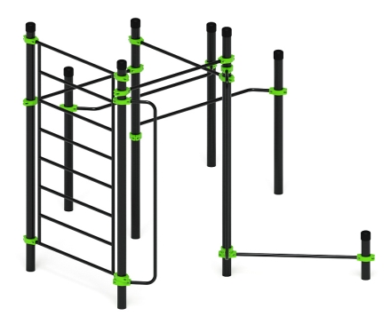 Воркаут ЛОВ 108 зеленый ВТ 102.15-02, фото 2