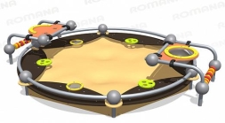 Песочница Romana Песочная фабрика 057.39.00 для детской площадки, фото 4 Песочница Romana Песочная фабрика 057.39.00 для детской площадки, фото 4