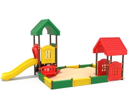 Песочный дворик ППД-021 П068 для детской площадки, фото 1 Песочный дворик ППД-021 П068 для детской площадки, фото 1