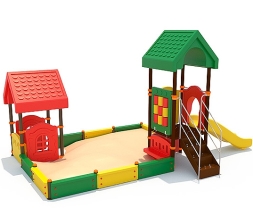 Песочный дворик ППД-021 П068 для детской площадки, фото 2 Песочный дворик ППД-021 П068 для детской площадки, фото 2