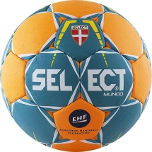 Мяч гандбольный тренировочный "SELECT Mundo", Junior (размер 2), EHF Appr.