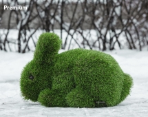 Топиари зайчик Лили - газон Eco, цветной
