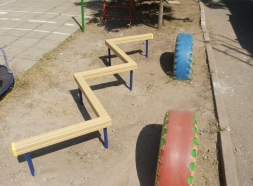 Бревно деревянное изогнутое S702 , фото 2