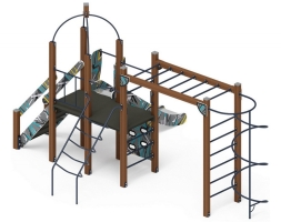 Детская игровая площадка Навина Н 1200 ДИК 2.09.02-01, фото 2