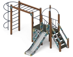 Детская игровая площадка Навина Н 1200 ДИК 2.09.02-01, фото 1