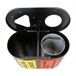 Урна для раздельного сбора мусора Город 2, 2 секции (2х26л), фото 5