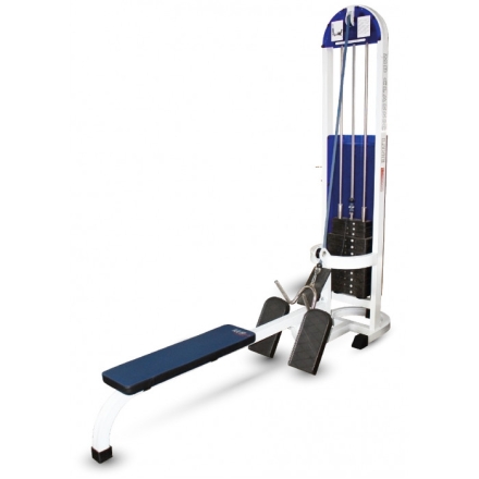 Горизонтальная тяга Barbell МВ 3.08 (грузоблок) белый, фото 1