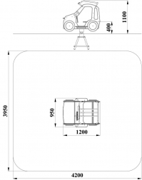 ДИО 4.021 Качалка на пружине, фото 2