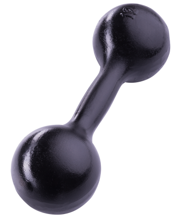 Гантель чугунная 12 кг, фото 1