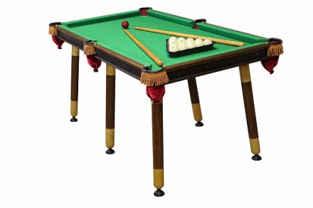 Бильярдный стол Тульский для русского бильярда 6ф 193х110 см, фото 4