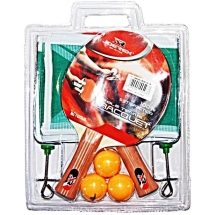 Настольный теннис набор JOEREX (2р.+3ш.+сетка,стойки) Настольный теннис набор JOEREX (2р.+3ш.+сетка,стойки)