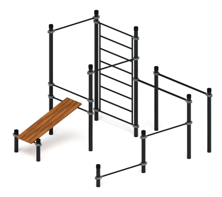 Воркаут 108 серый ВТ 12.21-03, фото 1