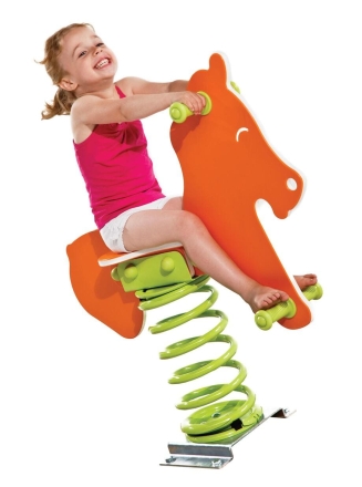 Качалка на пружине Safari Лошадь для детской площадки, фото 2