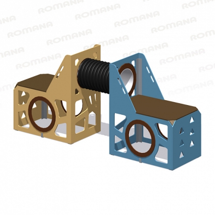 Игровой модуль Romana 115.23.00 для уличных спортивных площадок, фото 2