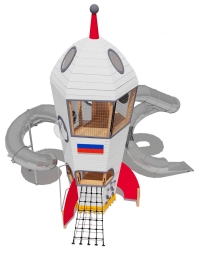 Игровой комплекс Ракета Эко 072002 для детской площадки, фото 2