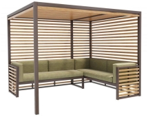 Пергола Софт 2, без дополнительной перегородки