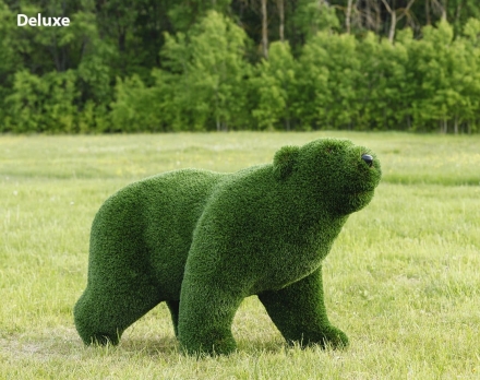 Топиари медведь Греча - газон Deluxe, фото 1