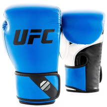 (UFC Перчатки тренировочные для спарринга голубые - 6 Oz)
