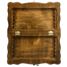 Шахматы + нарды резные &quot;Бриз&quot; 30, Haleyan