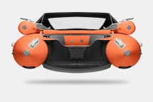 GLADIATOR E 380 X Expedition Оранжево-темносерый моторная лодка ПВХ