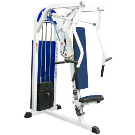 Горизонтальный жим от груди Barbell МВ 3.18 (грузоблок) белый, фото 1