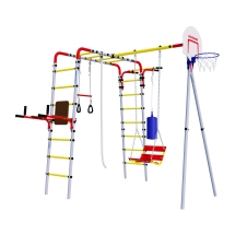 Детский спортивный комплекс для дачи ROMANA Fitness (цепные качели) Детский спортивный комплекс для дачи ROMANA Fitness (цепные качели)