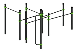 Воркаут ЛОВ 89 зеленый ВТ 101.16-02, фото 4