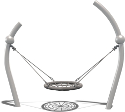 Качели гнездо Версаль КЧ501.00.1 для детских площадок, фото 2 Качели гнездо Версаль КЧ501.00.1 для детских площадок, фото 2