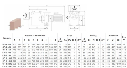 Насос с префильтром Saci Pumps CF-4 1000, фото 3