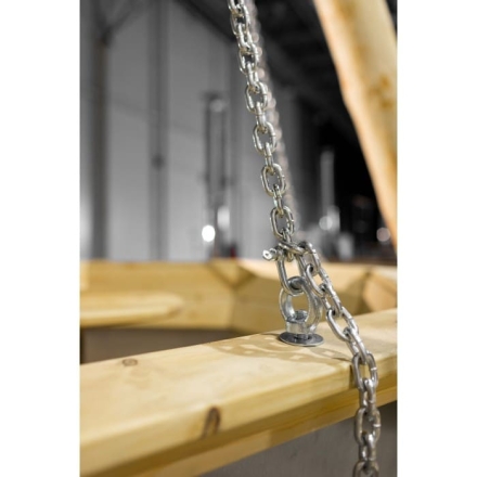 Сибирский банный чан &quot;Елисей Силович&quot; на бревнах + печь 1650 мм, фото 5