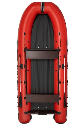 Моторная лодка ПВХ Фрегат 470 FM Light Jet/L/S (ФМ Лайт Джет/Л/С) Серый, фото 1