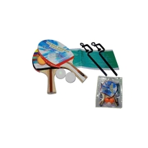 Настольный теннис набор SH014 (2 ракетки, 3 шарика, сетка+стойки) Настольный теннис набор SH014 (2 ракетки, 3 шарика, сетка+стойки)