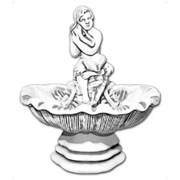 Фонтан античный &quot;Девушка с ракушкой&quot; артикул 762