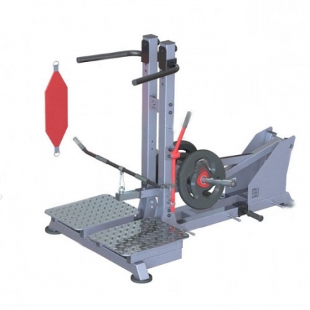 А-177 Тренажер для приседаний, становой тяги и трицепса, фото 2