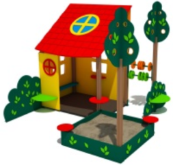 Песочный дворик Веранда для детской площадки Песочный дворик Веранда для детской площадки