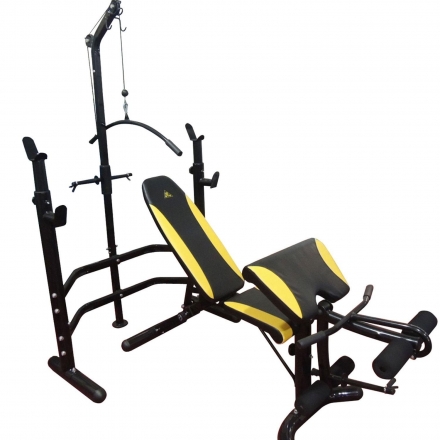 Силовая скамья со стойками DFC D-780, фото 1