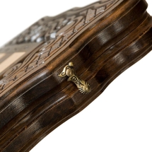 Шахматы + нарды резные &quot;Бриз&quot; 40, Haleyan