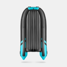 GLADIATOR E 380 X Expedition Черно-бирюзовый моторная лодка ПВХ