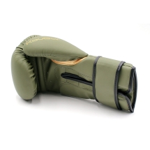 Перчатки боксерские KouGar KO900-8, 8oz, темно-зеленый Перчатки боксерские KouGar KO900-8, 8oz, темно-зеленый