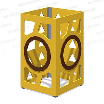 Игровой модуль Romana Домик 115.04.00 для уличных спортивных площадок, фото 3