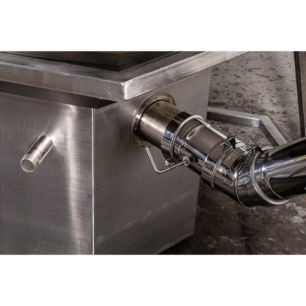 Сибирский банный чан &quot;Елисей Силович&quot; на подставке + печь 1650 мм опора - нерж. сталь, фото 9