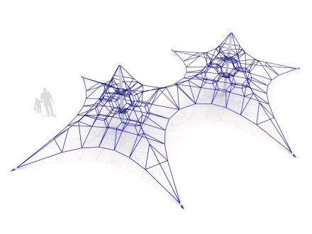 ИГРОВАЯ СЕТКА СЕРИЯ "ЗВЕЗДА" ИС 2Х4 Д22, фото 1