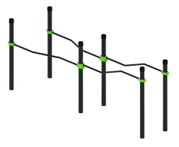 Воркаут ЛОВ 89 зеленый ВТ 101.17-02, фото 1