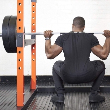 Силовая рама DFC DCGE02 (чёрный/оранжевый, три короба)