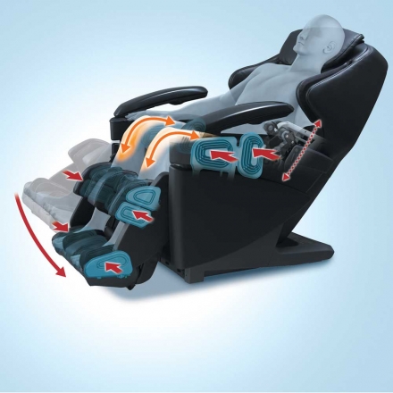 Массажное кресло Panasonic EP-MA70 Black, фото 4