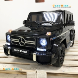 Электромобиль Mercedes-Benz G63 AMG черный глянец, фото 11