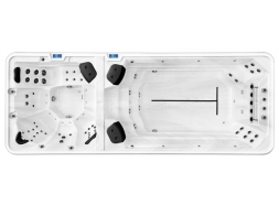 Двухзонный композитный спа-бассейн c противотоком Jazzi Pool Sunset SKT339A, фото 1 Двухзонный композитный спа-бассейн c противотоком Jazzi Pool Sunset SKT339A, фото 1