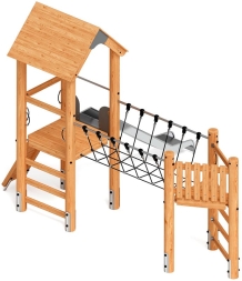 Игровой комплекс (лиственница) ДИК 2.24.05-Л.01.И1, фото 4