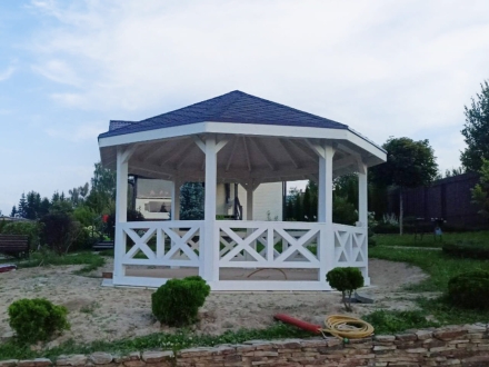 Восьмигранная беседка АТЛАНТА, фото 12